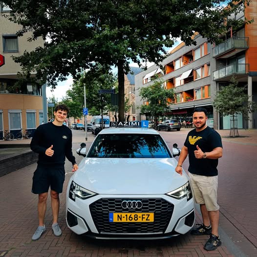 Passed once! 🥳😃 Congratulations! You completed a very nice ride, well done young man! I wish you many safe and enjoyable kilometers. Get your driver's license at Azimi Driving School👍
